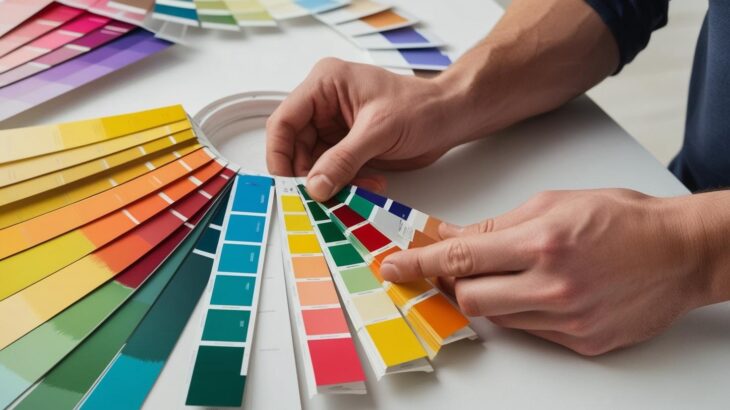 色選びのイメージ画像